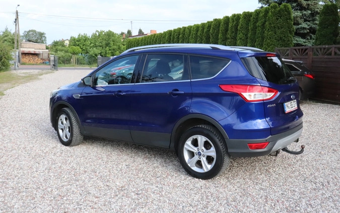 Ford Kuga cena 54950 przebieg: 126452, rok produkcji 2016 z Trzcianka małe 301